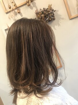 ヘアーディープ(hair deep) レイヤー×ハイライトベージュ