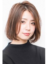 モニカ 西宮北口(Monica)&nbsp;大人かわいいグレージュ小顔ナチュラルショートボブ