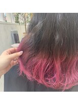 アンソルヘアードレシア 南越谷店(N'SOL hair dressia) ビビットピンク☆