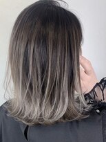 アンダーバーホワイト 静岡店(_WHITE)&nbsp;シルキーグレーグラデーション