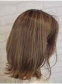 学割U24/ウルフカット/ミルクティー/ベージュ/カラー/髪質改善
