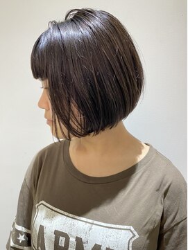 フォーク FOLK 【FOLK】小顔 厚めバング イメチェン アッシュベージュ♪