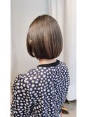 大人可愛い小顔ふんわりミルクティ【EIGHT溝の口】担当福山まで