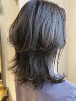 エディ(eddie)&nbsp;【eddie】シースルー外ハネウルフ