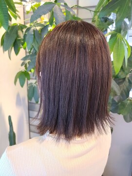 エイト 博多店(EIGHT hakata) 切りっぱなし×アッシュブラウン