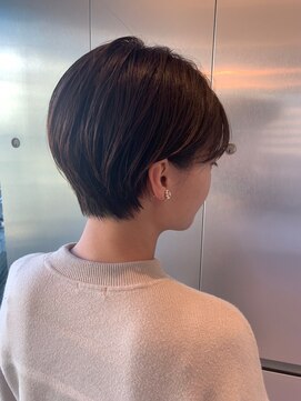 フィル 横浜(fil) コンパクトショート_ショートボブベージュアッシュグレージュ