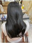 暗髪オリーブグレージュ