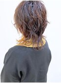 【松戸 ムラマツ】ハイライト大人かわいいオレンジウルフ