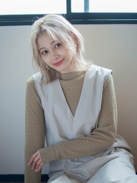 コットン 平塚店(Cotton) 【cotton平塚】ロブ/Wカラー/ ホワイトベージュ