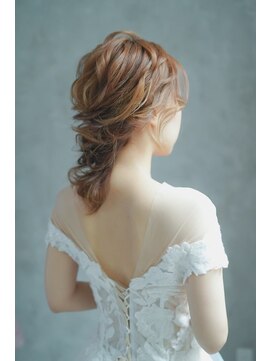 マルケ(marquer) ルーズな編みおろしスタイル