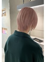 ヘアー ミッション 心斎橋店(hair Mission) ブリーチでベビーピンク