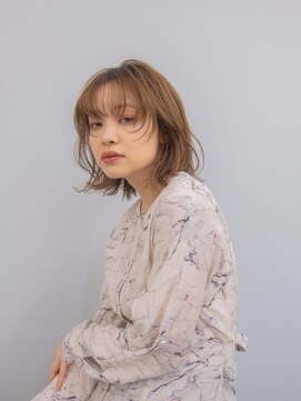 ジーテ 渋谷(gite) 大人しっとりしたカジュアルボブ/渋谷/髪質改善