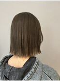 切りっぱなしボブ