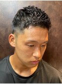 理容師　理容室　五反田　メンズ　ツイスパ　波巻き
