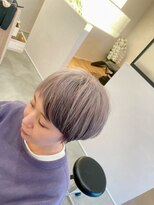 ザイエロー(THE YELLOW)&nbsp;ハイトーンのマッシュショート♪