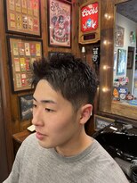 ヘアーデザイン スワロー(hair design Swallow) メンズ　フェードカット
