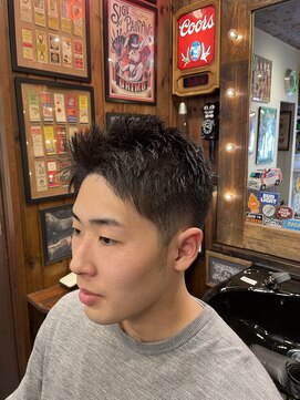 ヘアーデザイン スワロー(hair design Swallow) メンズ フェードカット