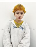 【早瀬忍】ベリーショート×イエローカラー