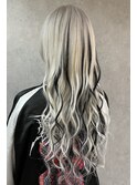 White×Black☆☆Tiger Hair**