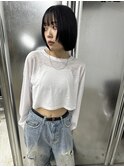 顔周りレイヤー × ボブ