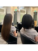 【DRAN梅田店】髪質改善×艶カラー