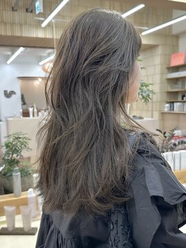 パークレーン アイス イヴェン(park lane ICI yeven) ブリーチなし オリーブベージュ くすみベージュ 秋カラー/momoka