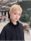NAKAMURA #124 ベリーショート ブロンドベージュ ショートカット