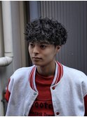 海外風スパイラルパーマ 京都四条河原町