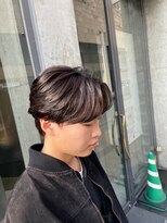 ヘアサロン アウラ(hair salon aura) カルマパーマニュアンスパーマフェザーパーマセンターパート