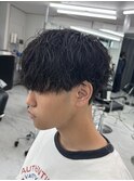 波巻きパーマ/スパイラル/ツイスパ/メンズサロン/メンズ/波巻き