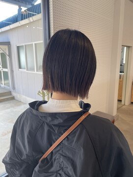 コクウ(COCU) 切りっぱなしボブ