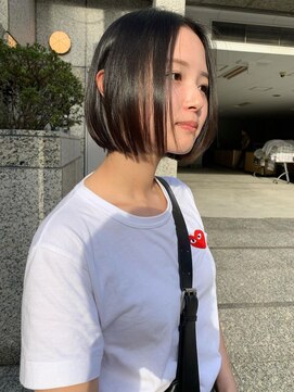 ルッカヨドヤバシ(RUCCA yodoyabashi) ナチュラル水平ボブ【伊藤拓哉】