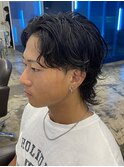 グランジウルフパーマ