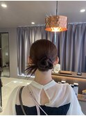 20代30代40代結婚式お呼ばれカチモリヘアアレンジ