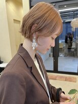 スニュウ(snuw)&nbsp;ミニボブ/ブリーチ【snuw_ayano】