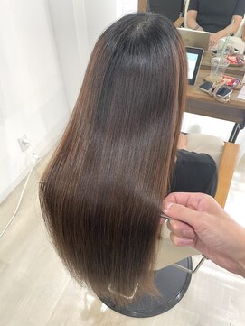 美髪専門サロン バイ マイル(美髪専門サロン by mile) 【美髪矯正】乾かすだけでサラサラな髪に