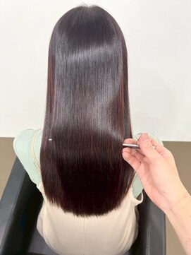 イオエ 元町(ioe) 髪質改善カラー/髪質改善ストレート/縮毛矯正/ココアベージュ