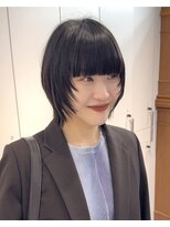 ロンドアンメゾン 原宿(Lond un Maison.)&nbsp;オリーブグレー/レイヤーカット/黒髪/マロンベージュ/原宿0220