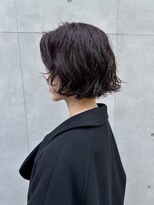 ノーム(norm)&nbsp;暗髪ボブパーマ
