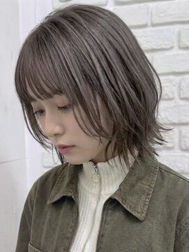 ビランチェ 池袋(bilancia) ボブウルフショートウルフミニウルフ顔まわりレイヤー/池袋東口