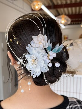 ニュイ 木更津(nuit) ピンクベージュ/アンブレラカラー/クールショート/前髪/木更津