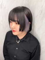 ヴァイス 渋谷店(VAICE)&nbsp;イヤリングカラー×レイヤーボブ