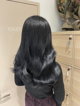 テーラヘアー 石岡店(TELA HAIR) ブルーブラック・グレーブラック・艶髪・艶カラー