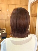 クラップス 綱島店(CLAPS)&nbsp;レイヤーカット/ピンクベージュ/ボブ/髪質改善/韓国/綱島/日吉