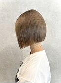 ◎お客様スタイル◎ミルクティーボブ