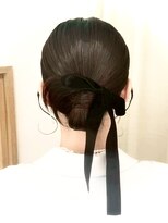 ソノ(sono) カチモリヘア タイトシニヨン タイトヘア お呼ばれヘア 参列ヘア