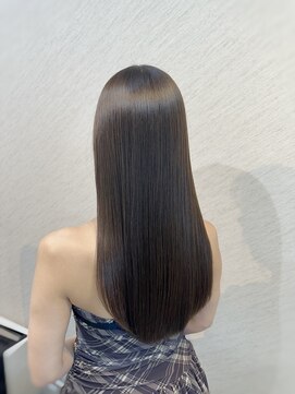 アールサロンギンザ(Rr SALON GINZA) 髪質改善 RrSALON Hydro XE treatment ＋カットカラー