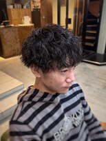 ロルド シェリ(Rold Cheri)&nbsp;【山本智文】ツイストスパイラルパーマメンズマッシュ