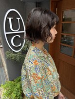 ウィーク 梅田(UiiC)&nbsp;女性らしさを感じる◎ボブパーマ【uiic rira style】