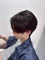 アッシュ 国立店(Ash)&nbsp;センターパート×ニュアンスパーマ　国立